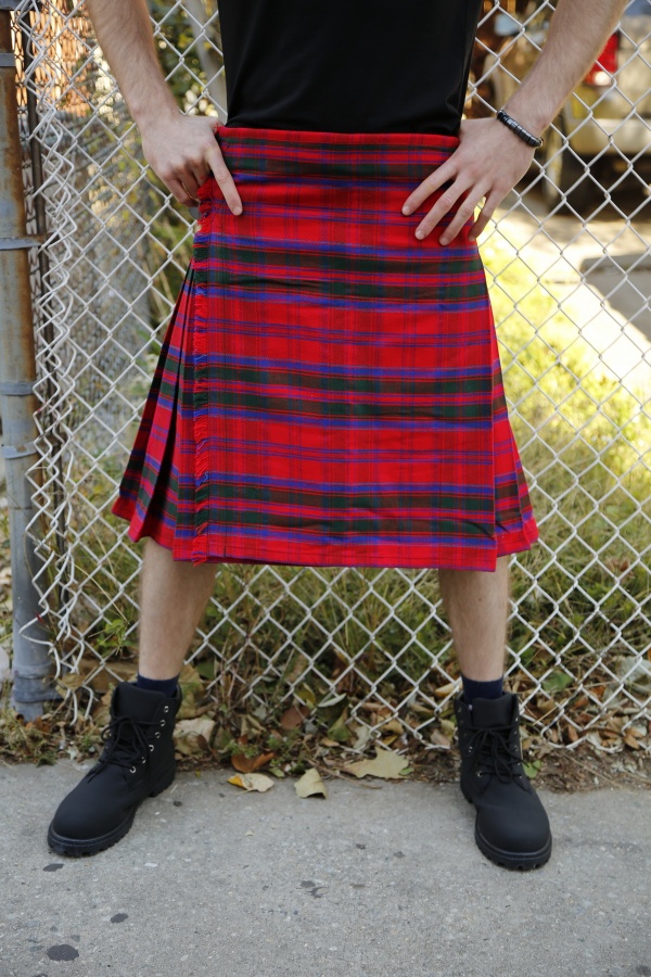 GRANT TARTAN KILT - 8 YARD