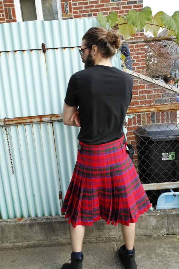 GRANT TARTAN KILT - 8 YARD