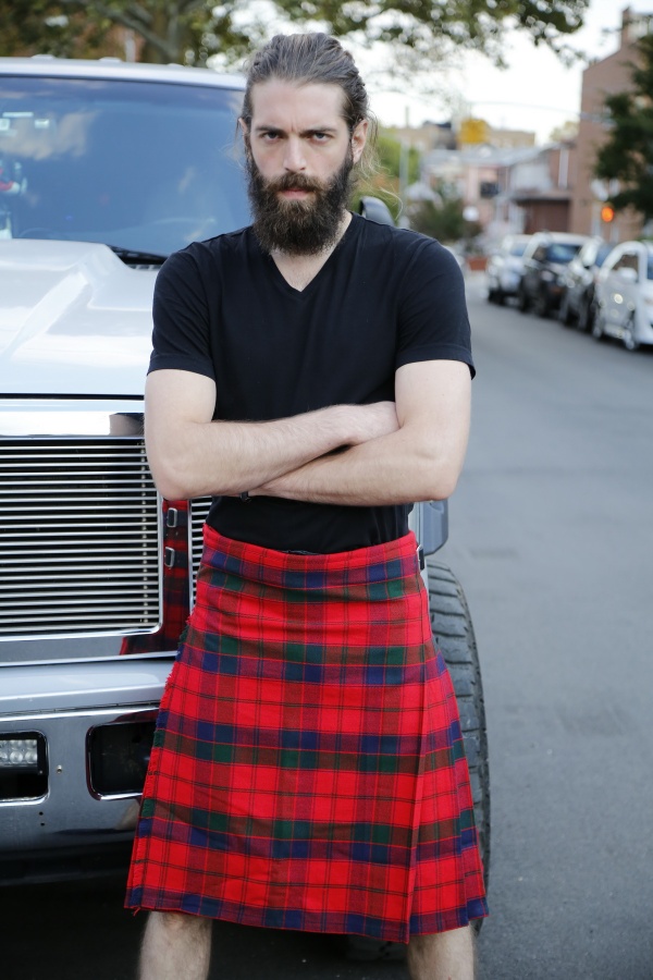 GRANT TARTAN KILT - 8 YARD