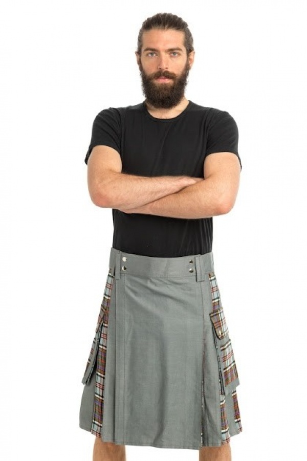 GRAY HYBRID KILT