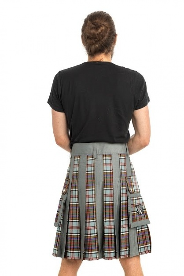 GRAY HYBRID KILT