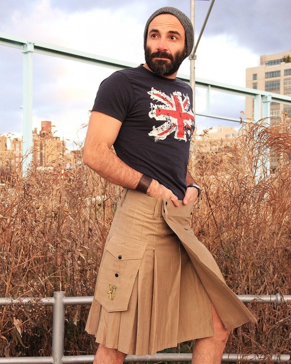 Le Grand Kilt Pour Les Hommes Stylés