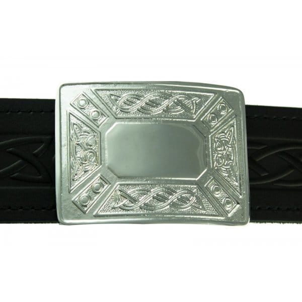 Boucle Celtique Des Montagnes De Noeud Pour La Ceinture De Kilt