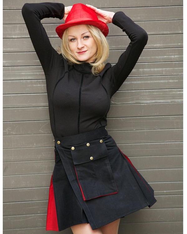 Kilt Hybride Mix & Match Avec Poche Avant