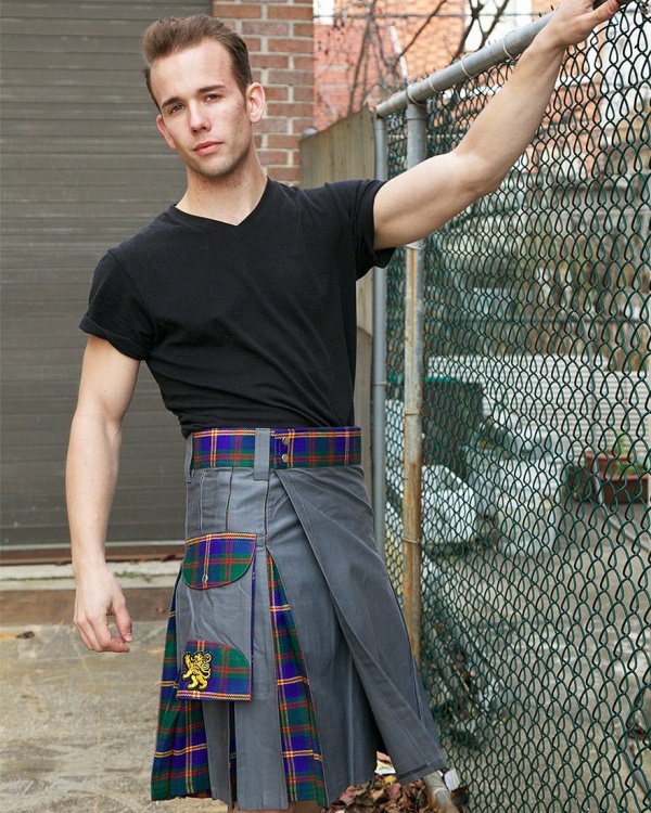Kilt hybride Mode - Tartan Mix & Match