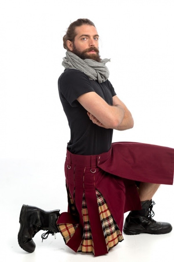 DELUXE HYBRID KILT - BOÎTE DE TARTAN PLISSÉE