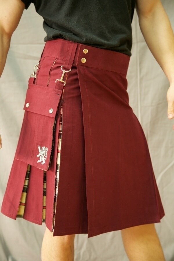 DELUXE HYBRID KILT - BOÎTE DE TARTAN PLISSÉE
