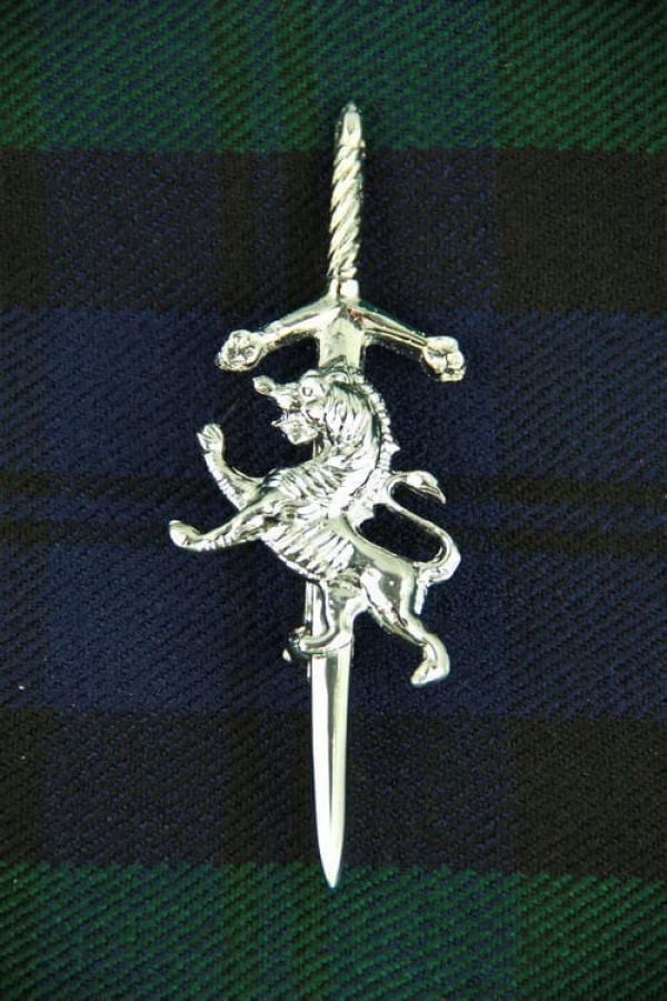 Lion Rampant Kilt Pin