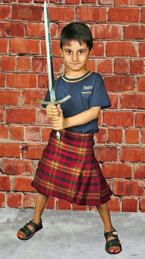 Kilt En Tartan Pour Bébé Rourke Frew