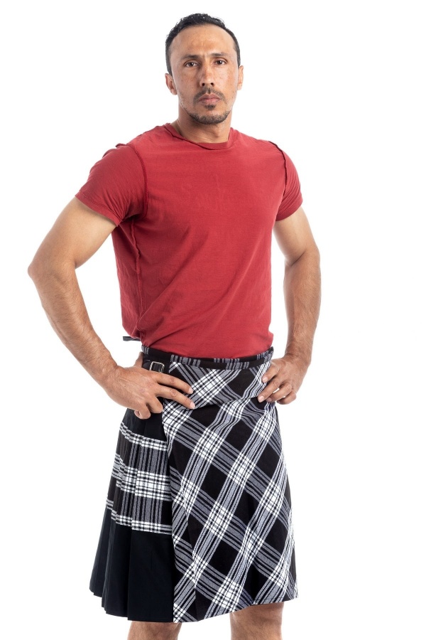 MODERN TARTAN HYBRID KILT