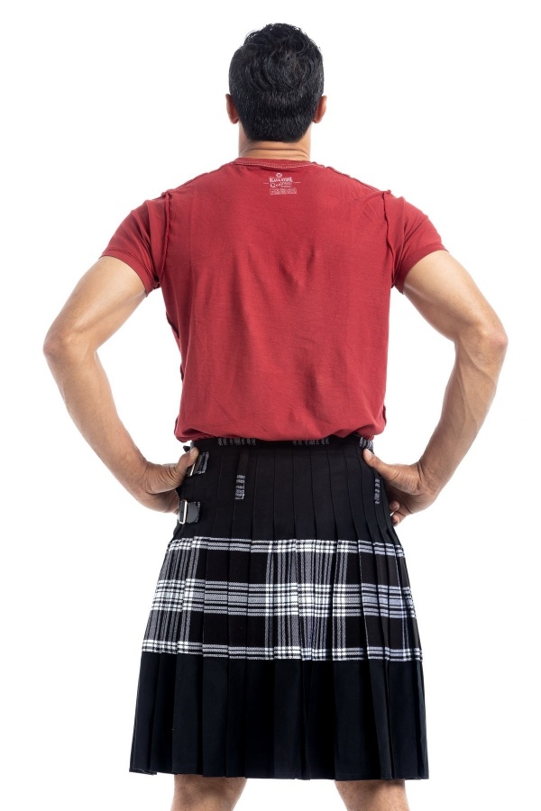 MODERN TARTAN HYBRID KILT