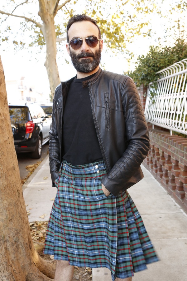 Modern Ancient Hunter Tartan Kilt-8 Yard Kilt