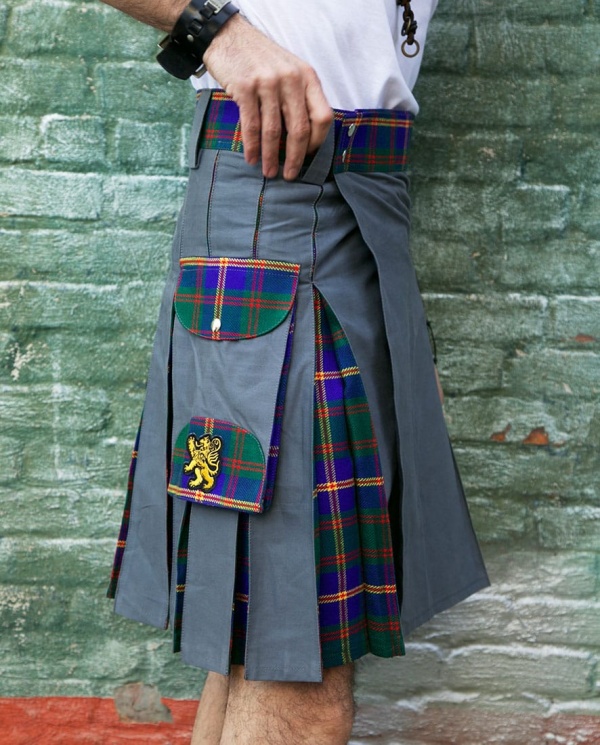 Kilt hybride Mode - Tartan Mix & Match