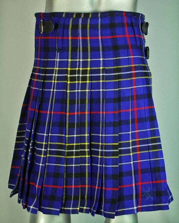Kilt bleu de tartan