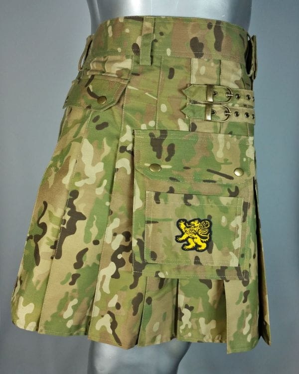Droite Tactique De Service De Kilt De Multicam