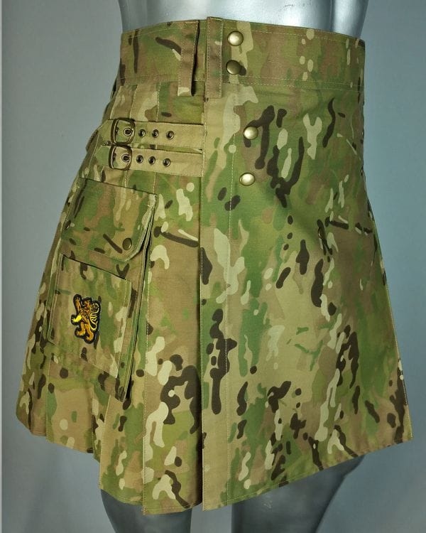 Droite Tactique De Service De Kilt De Multicam