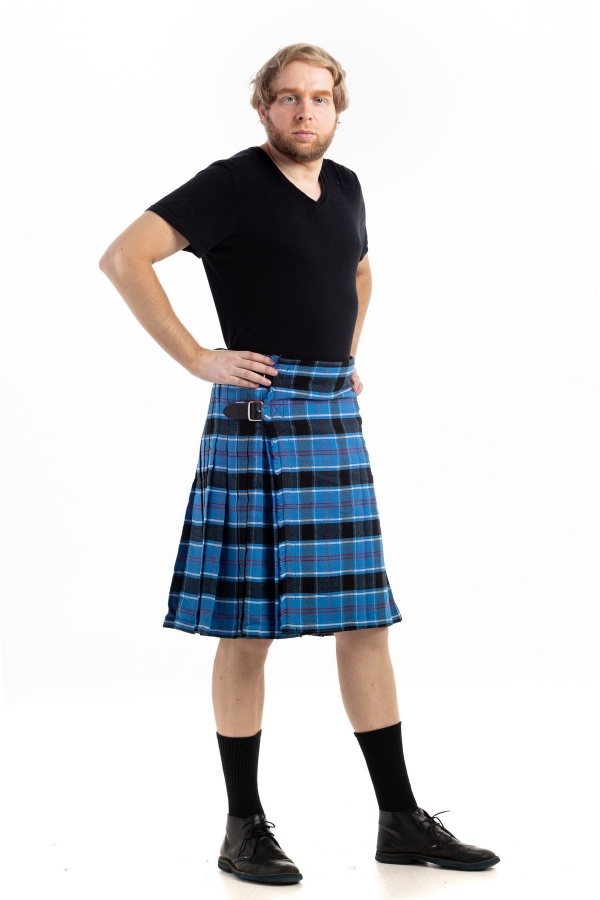 KILT TARTAN MARINE DES ÉTATS-UNIS