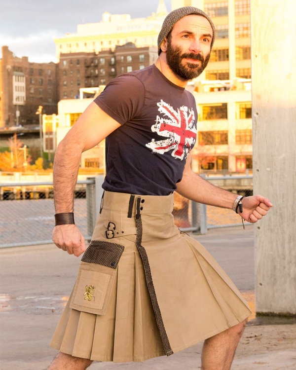 Le Net Pocket Kilt Pour Les Hommes Actifs 