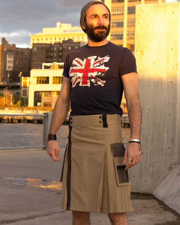 Le Net Pocket Kilt Pour Les Hommes Actifs 