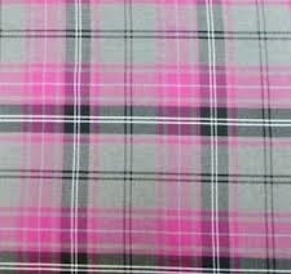 PINK TARTAN KILT - 8 YARD