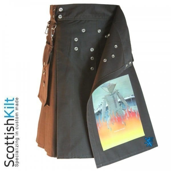Kilt Imprimé Pour Burning Man