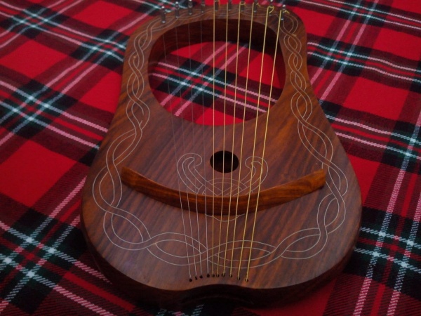 Ficelles De L'harpe 10 De Lyra De Bois De Rose