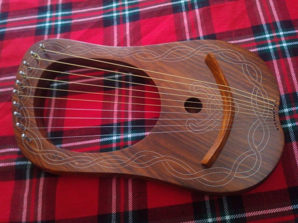 Ficelles De L'harpe 10 De Lyra De Bois De Rose