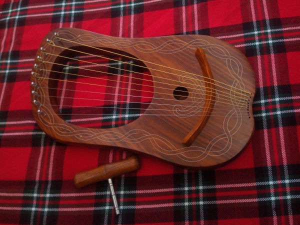 Ficelles De L'harpe 10 De Lyra De Bois De Rose