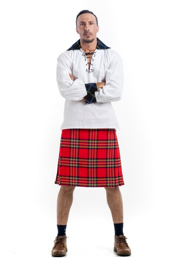 Klit en tartan Royal Stewart