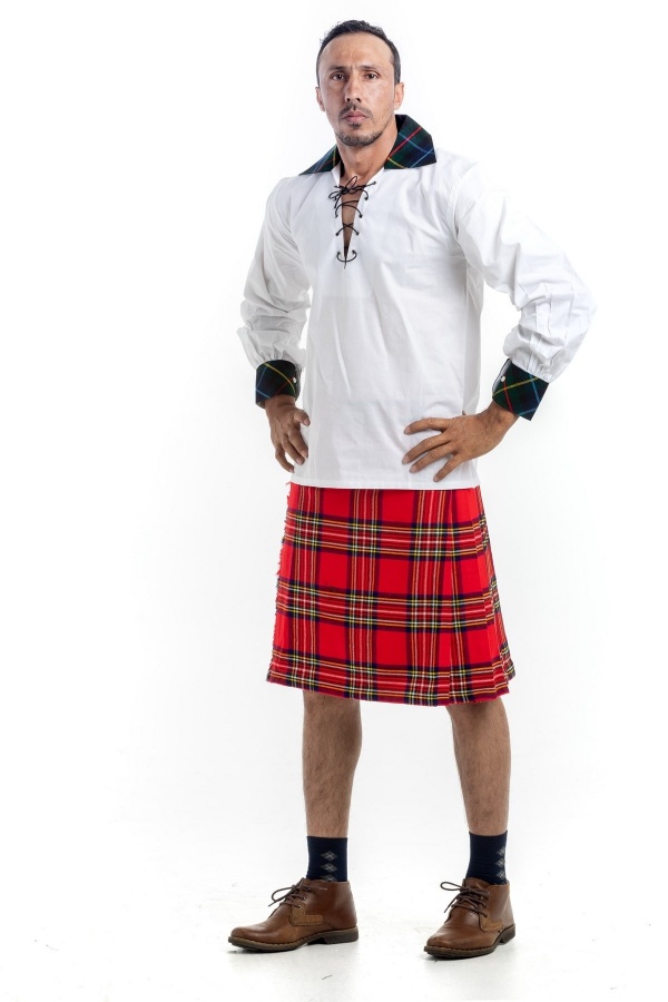 Klit en tartan Royal Stewart