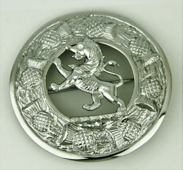 Broche de Lion Rampant Kilt Fly Plaid d'écossais