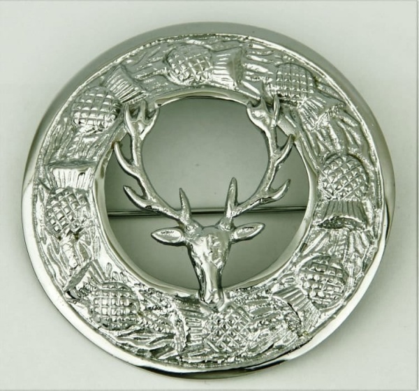 Broche écossaise de plaid de mouche de kilt de mâle