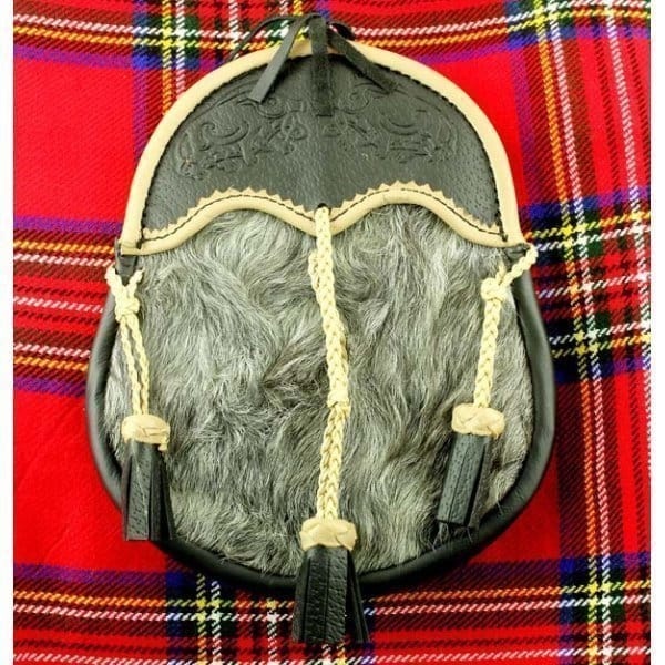 Semi Escarcelle De Fourrure De Robe