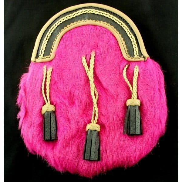 Escarcelle Rose De Cérémonie