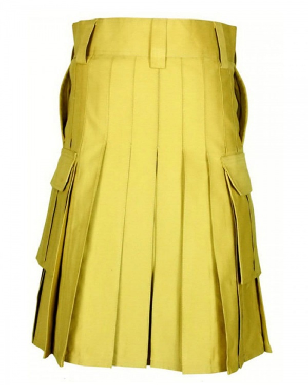 Kilt De Poche Fait En Slash Pour Hommes Élégants