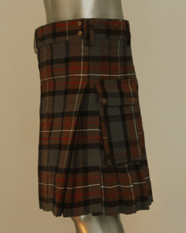 Kilt Contemporain en Tartan