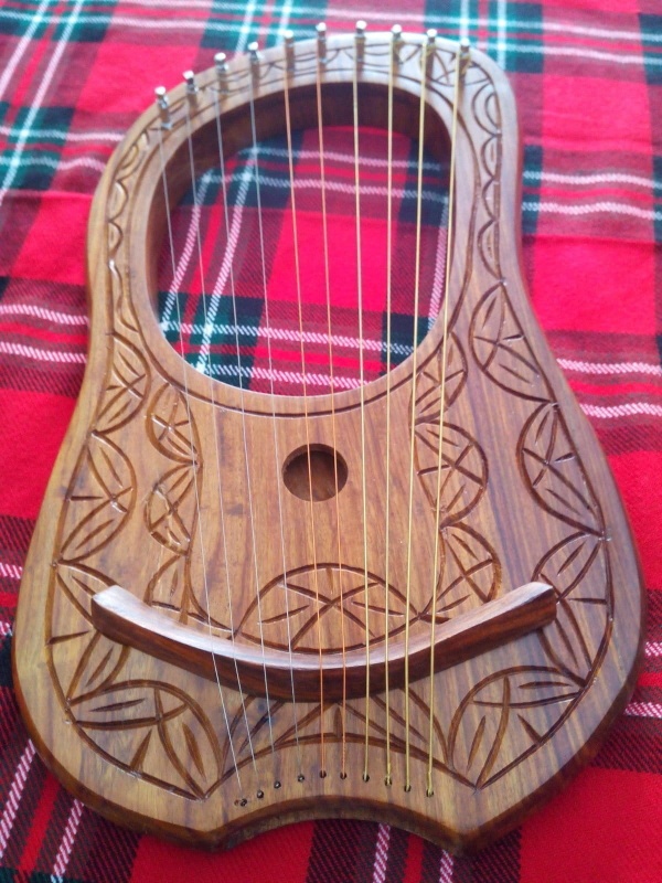 Ficelle De L'instrument 10 D'harpe De Comité Technique Lyra