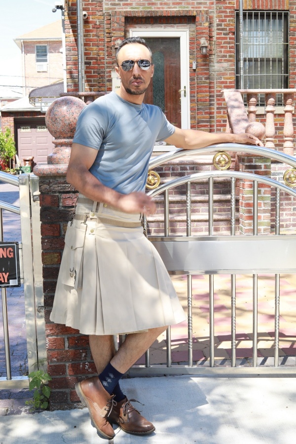 Modern Utility Kilt Pour Homme