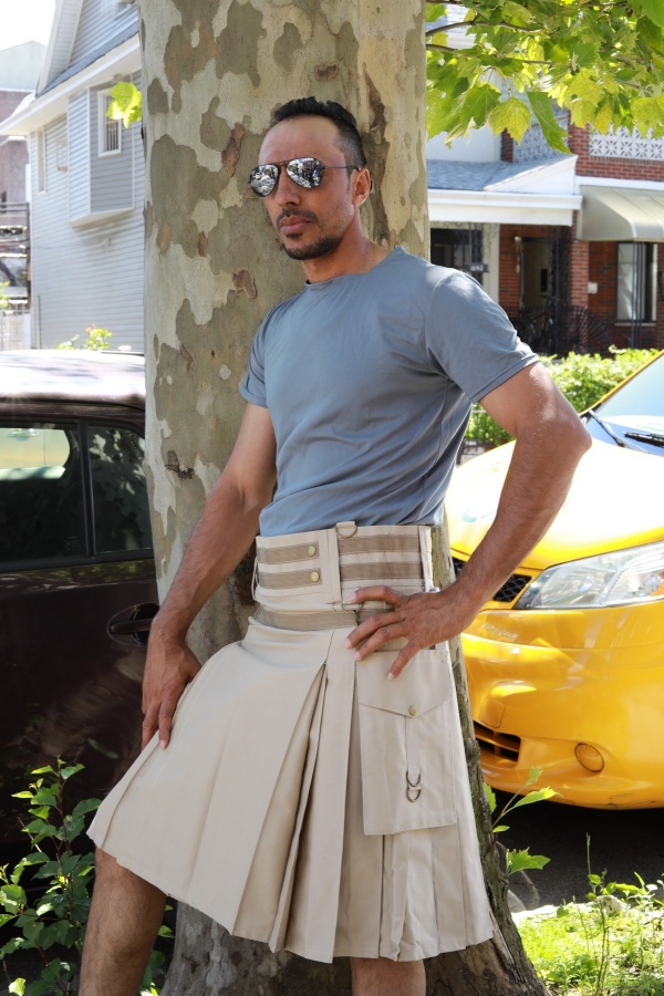 Modern Utility Kilt Pour Homme