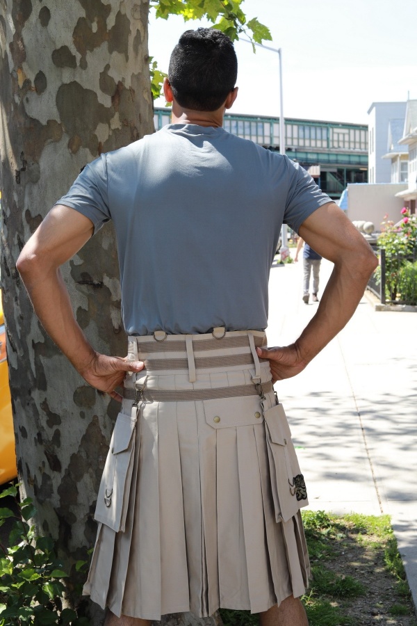 Modern Utility Kilt Pour Homme