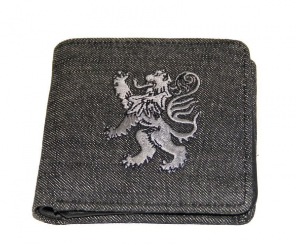 Portefeuille Denim Noir