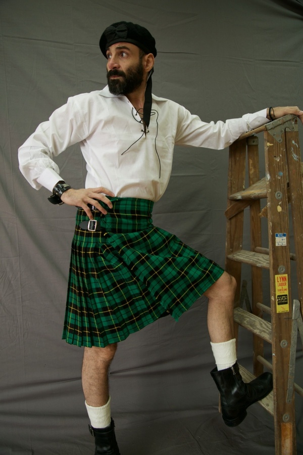 Kilt de chasse Wallace tartan
