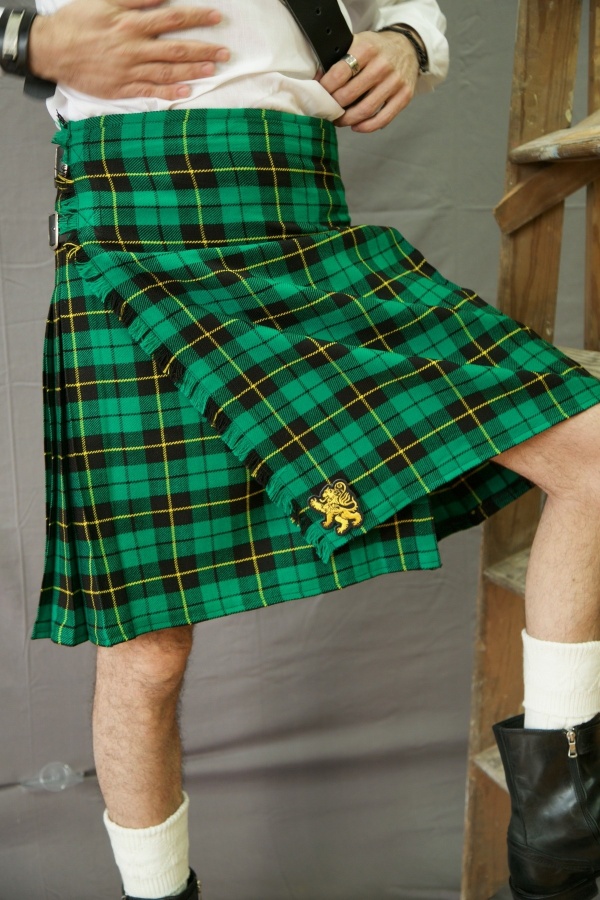 Kilt de chasse Wallace tartan