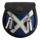 Escarcelle De Saltire De Kilt De Bébés Avec 2 Glands Et Ceintures