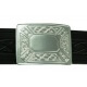Boucle Celtique Des Montagnes De Noeud Pour La Ceinture De Kilt