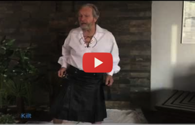 Perfect fit Leather Kilts in the length you prefer and design you like!